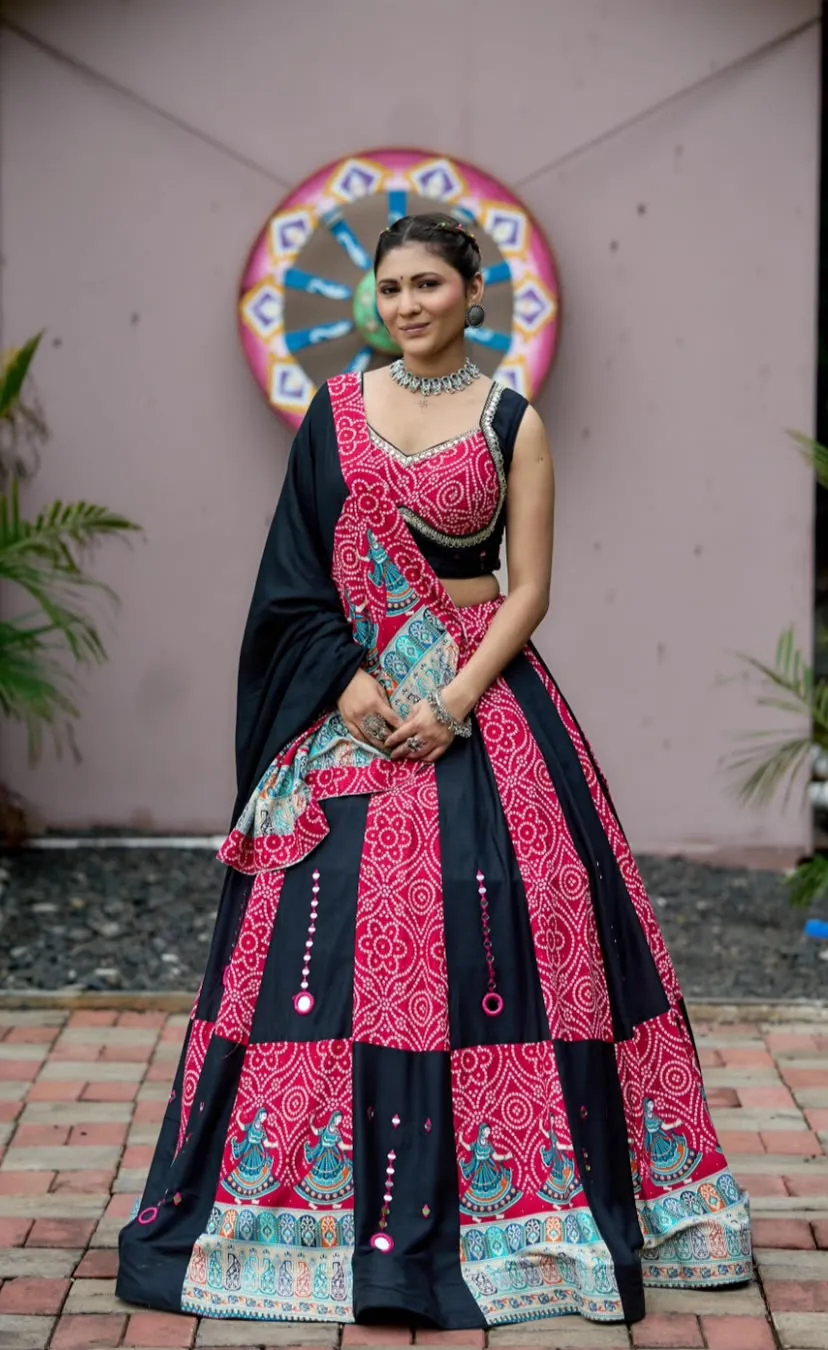 Bandhani Bloom Chaniya Choli
